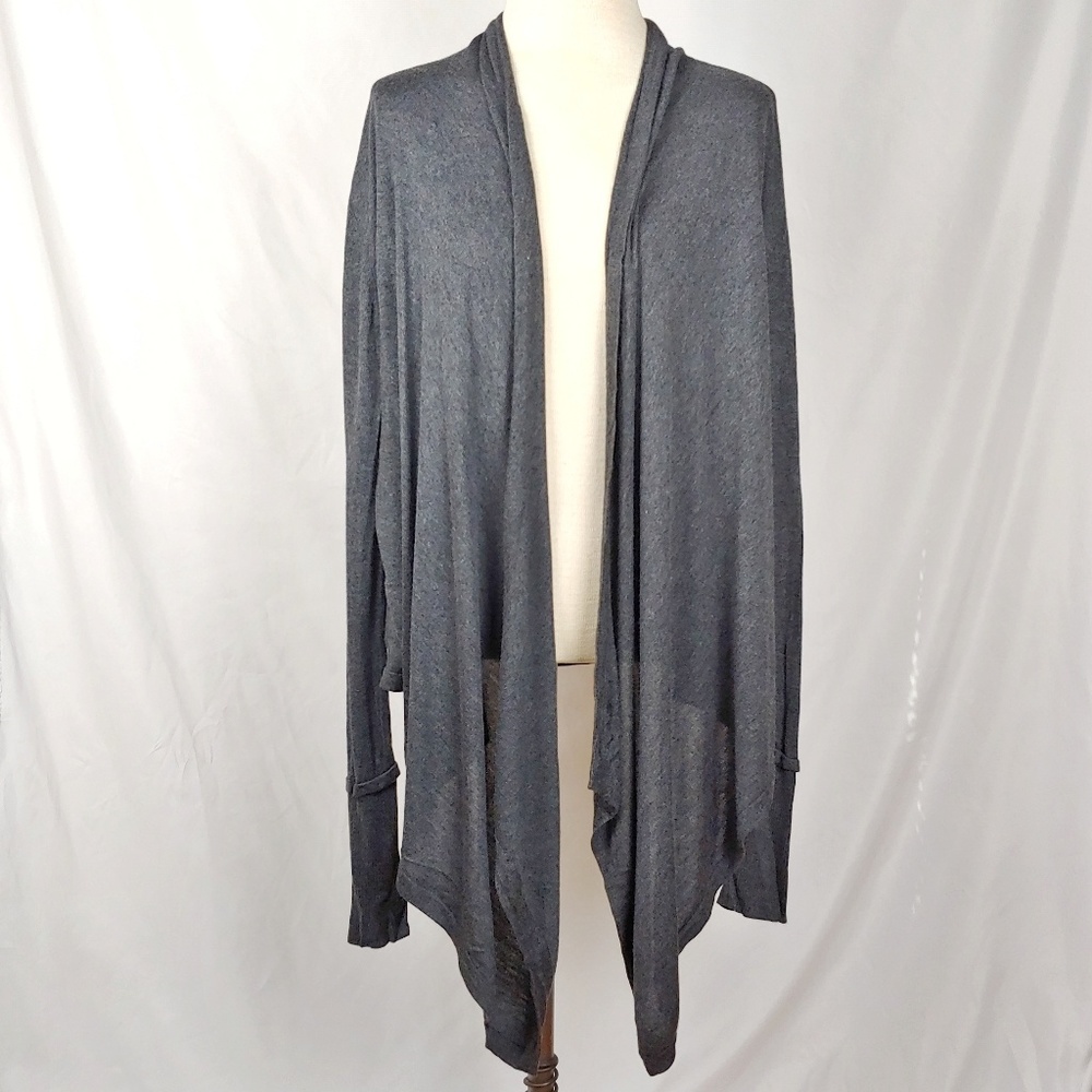 Kenneth Cole New York gray lightweight cardigan